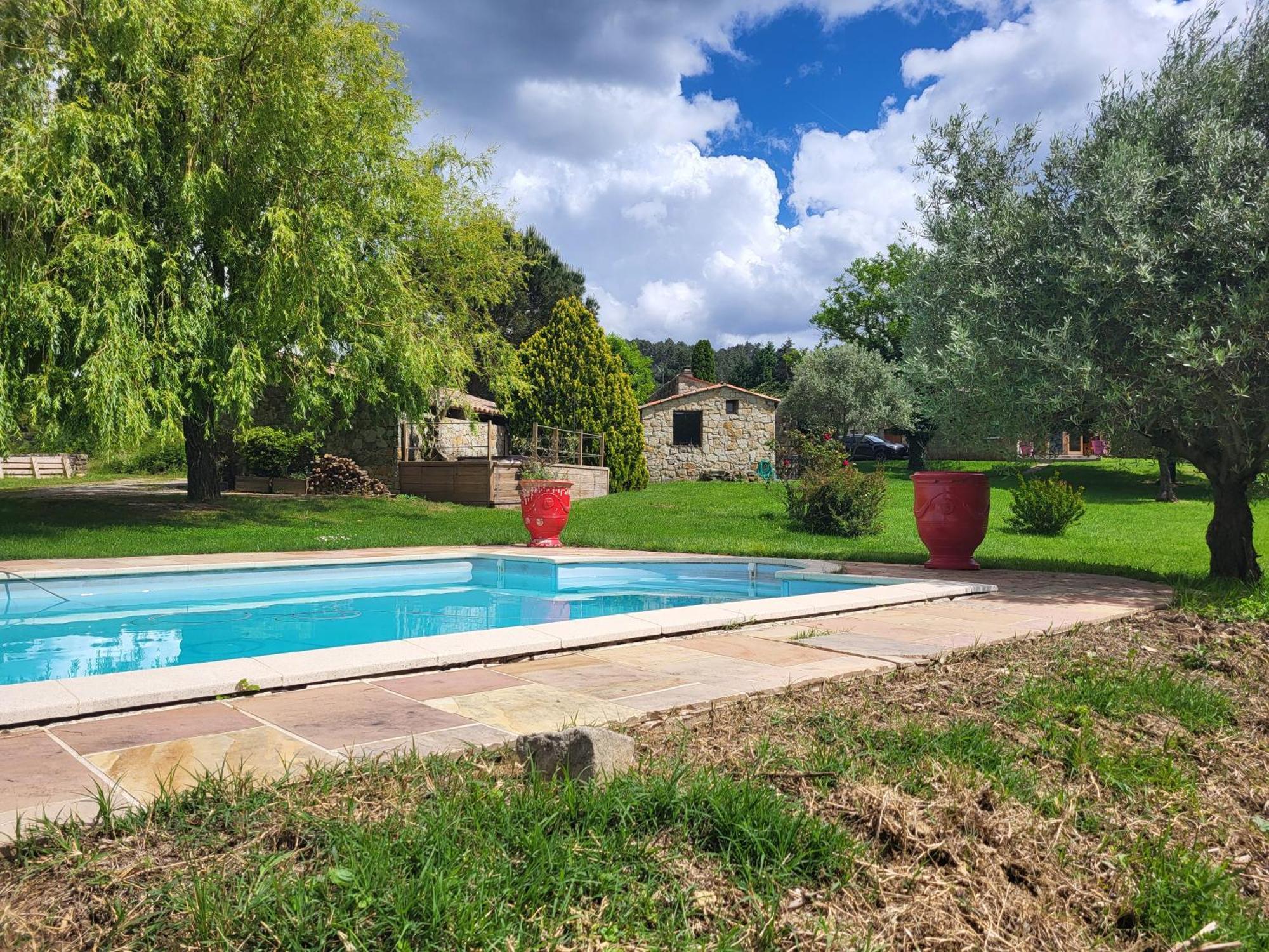 Mas De Bouilhac Gite Et Insolite Pranles Exterior photo